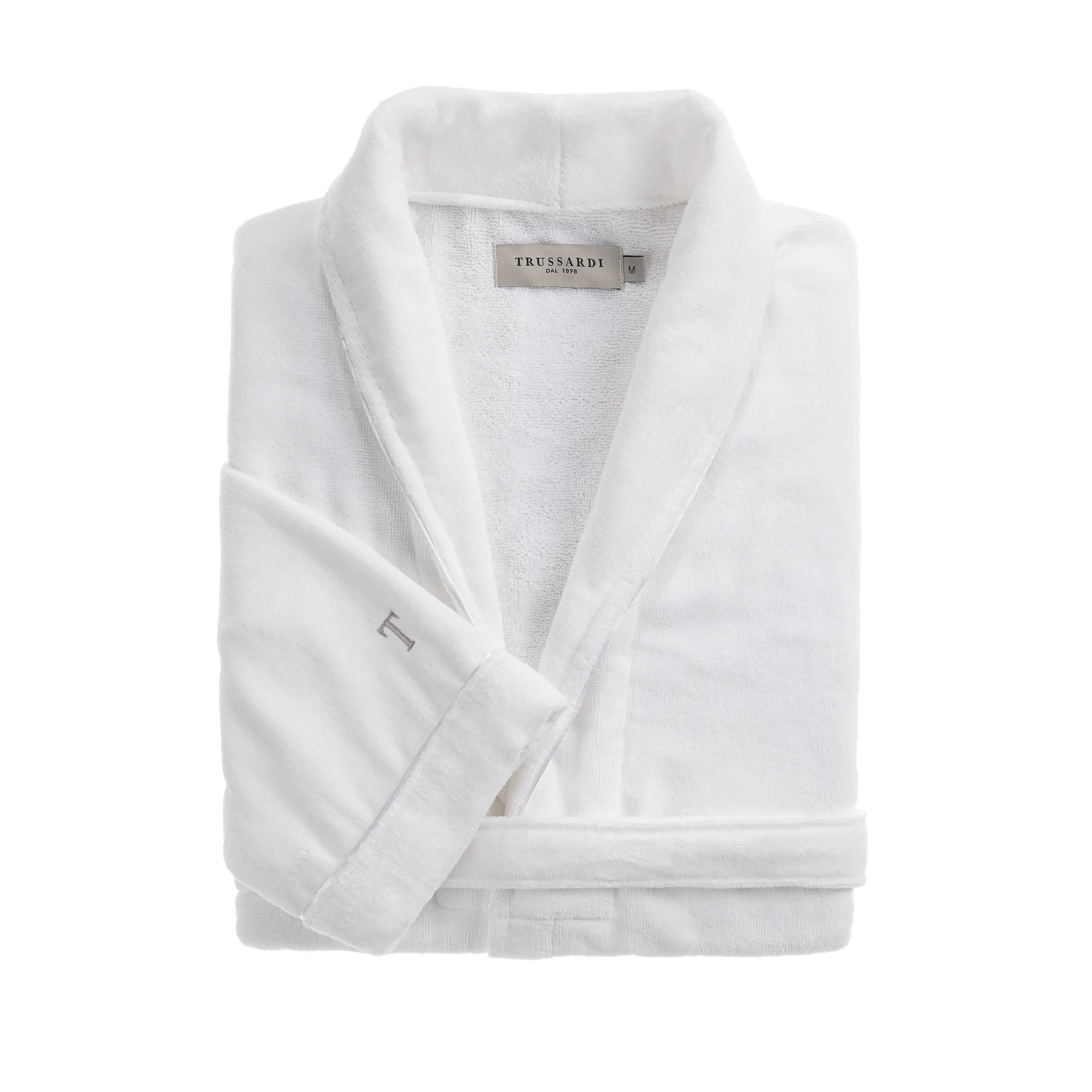 Roupão feminino 100% Algodão Branco - Tamanho P