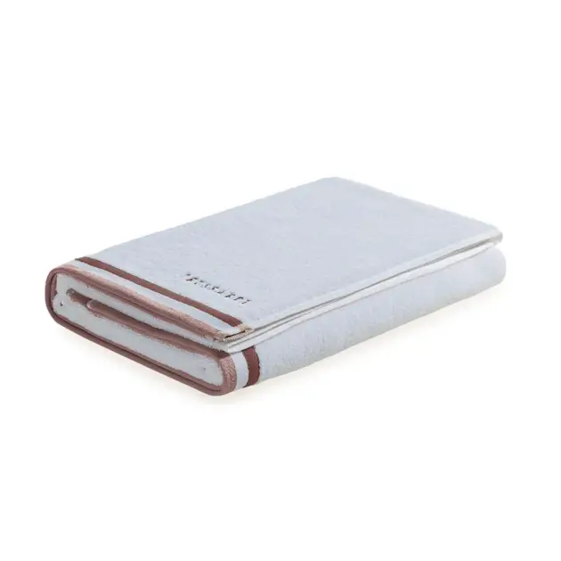 Toalha de Rosto com Bordado Localizado Montello Branco/Rosa